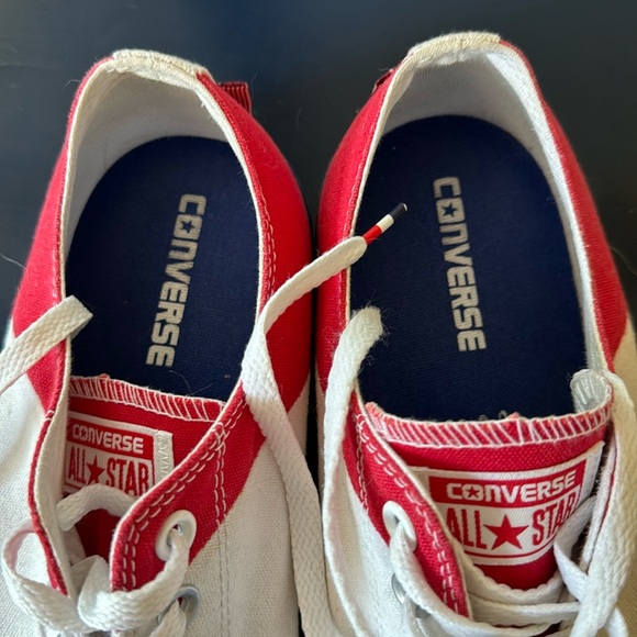 Converse All-Stars patriotic red white & blue - hardly worn excellent condition - Picture 6 of 12